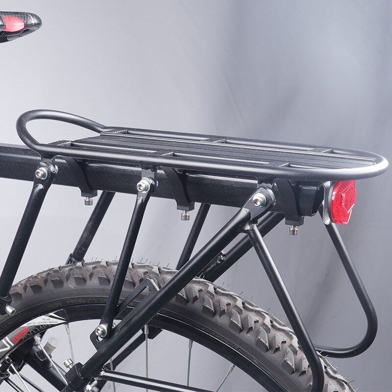 Portaequipajes trasero para bicicletas, soporte para bolsa de tija de sillín con herramienta de instalación, accesorios para bicicletas, 24-29 pulgadas