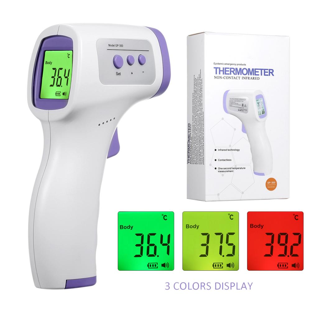 Thermometer Infrared Digital LCD Body Measurement Forehead Ear Non-Contact IR Thermometer Fever Measure Tool for Baby Adult: Type 7