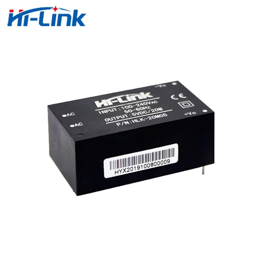 20w ac dc strømforsyning step-down hilink modul 5v 4a hlk -20 m 05
