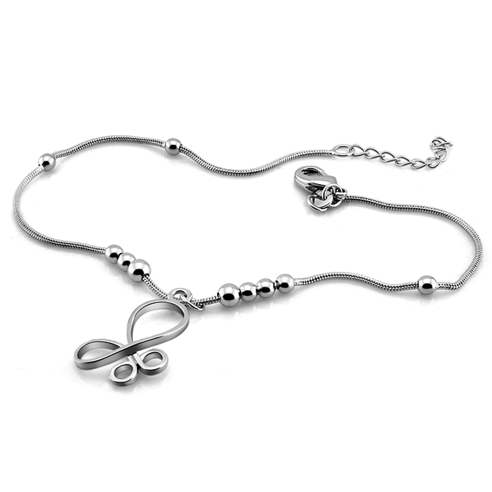 Bohème 925 argent sterling couleur coeur bracelets de cheville pour femmes cheville Bracelet dame bijoux chaîne cheville Boho pied bijoux