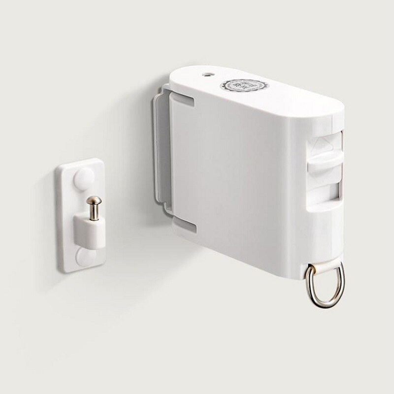 Retractable Clothesline Invisible Free Punching Indoor Outdoor Wall Hanging Balcony Bathroom Shrinking Clothes Drying Rack Rope