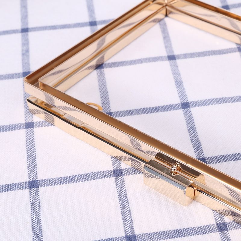 1 pc metalen framedoos handgrepen voor doe-het-zelf knutseltas vervangende handtassen avondtas clutch onderdelen accessoires