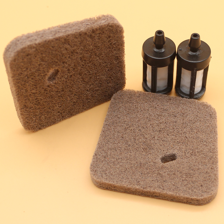 Filtre à AIR et carburant pour Stihl FS38 FS45 FS46 FS55 FS55R FS55RC HL45 HS45 FC55 KM55 KM55R tondeuse #4140-124-2800