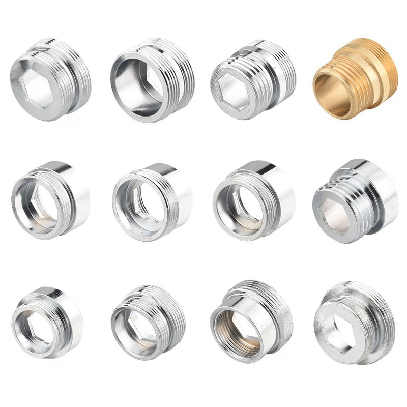 Stainless Steel Faucet Connector M22 To M20 M18 M1/2" Thread Joints Water Purifier Accessory Kitchen Water Tap Adapter Fittings