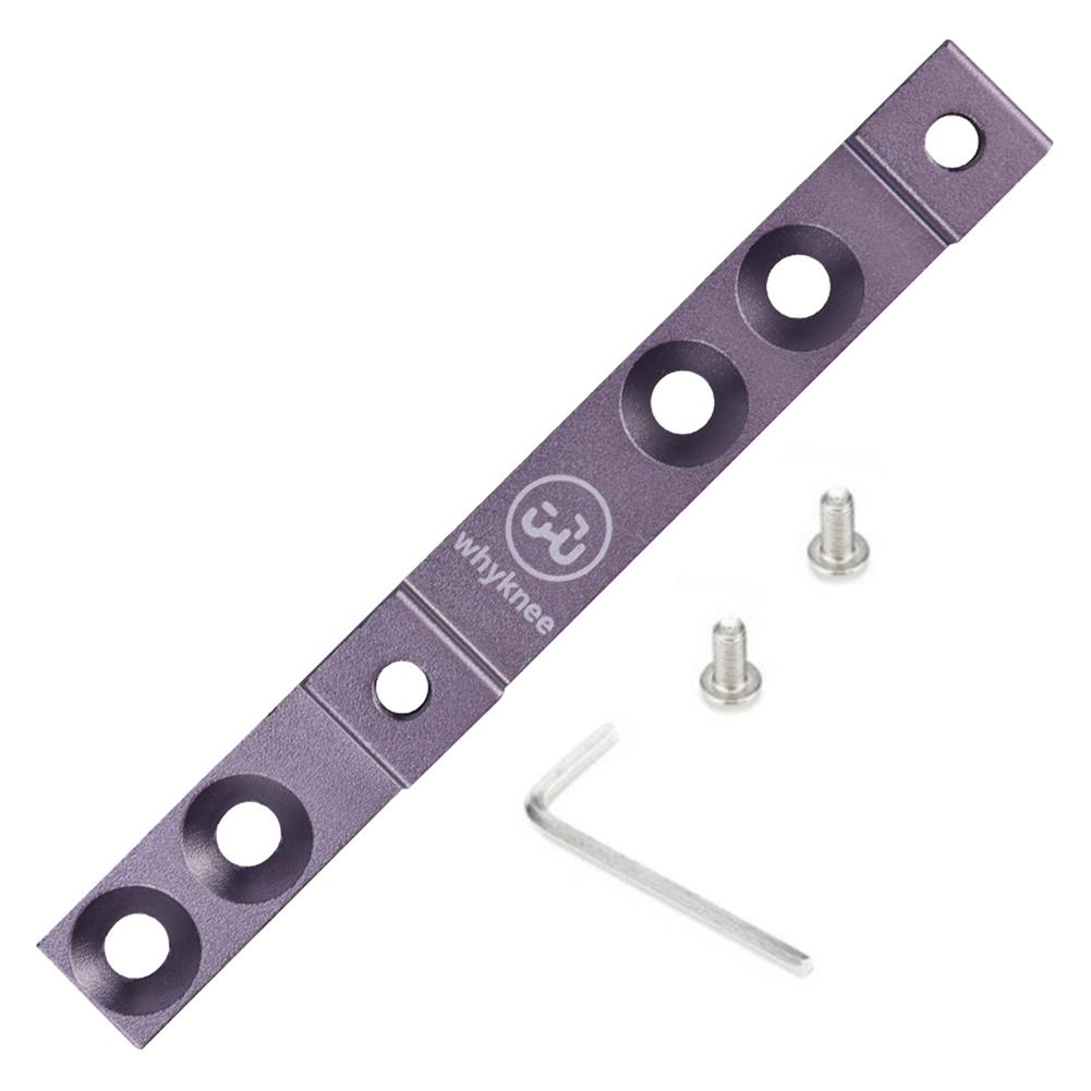 Fixeder Adaptateur Pour Porte-Bouteille de Vélo, Alliage D&#39;aluminium Placage Bouteille Cage Adaptateur de Montage Avec Vis VTT Accessoires De Vélo de Route: Type 1