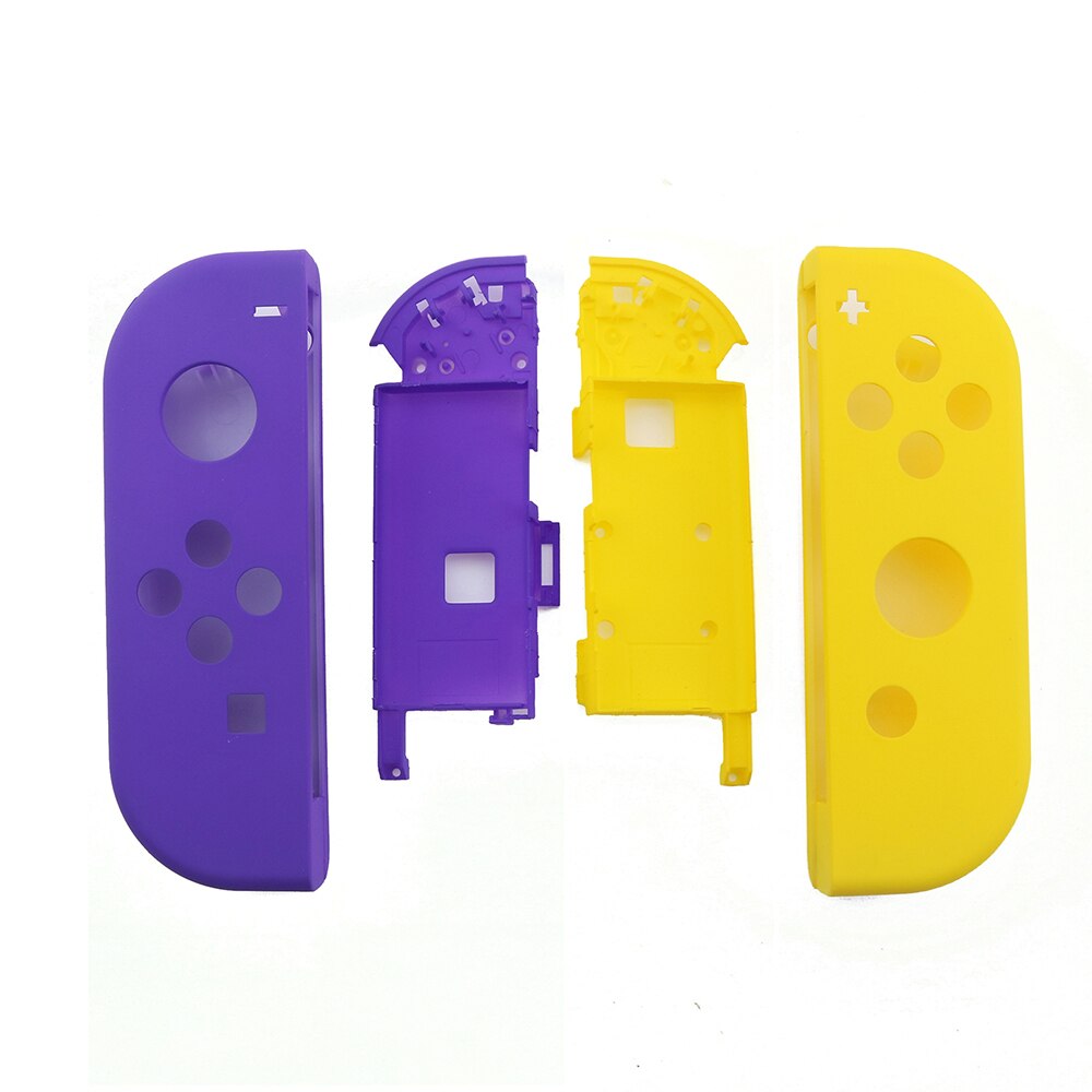 YuXi For Nintend Switch NS Joy Con Replacement Housing Shell Cover for NX for JoyCons Controller Case and Screwdriver screws: IF