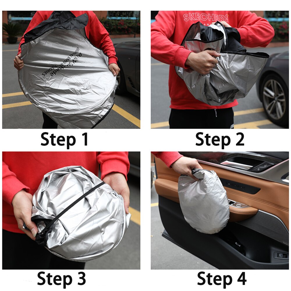 For Mercedes Benz W212 W204 W203 W205 W211 A B C E Class Car Windshield Sunshade Sunscreen Parasol Coche Sun Shade Visor Cover