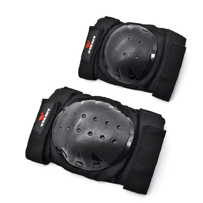 WOSAWE Skating Protector Moto Set Knee Elbow pads Safety Brace Guards Skateboard Ice Skate Roller Knee Protector For Adults