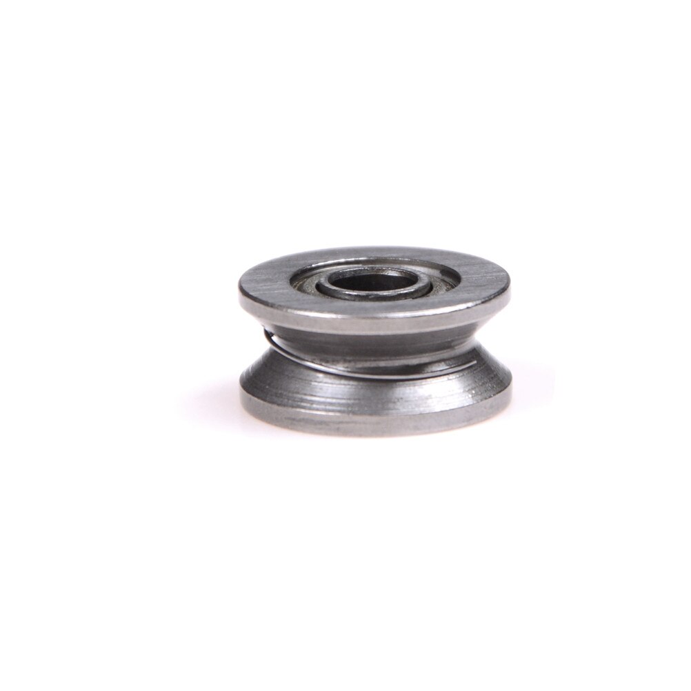 10 stk 4 x 13 x 6mm v624zz v rille rullehjul små kuglelejer remskive hjul leje wire sporføring