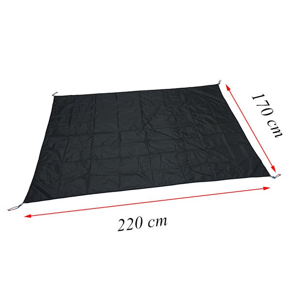 3 persons tent footprint 220*170 cm 3F UL Gear moistureproof PU coated groundsheet: Default Title