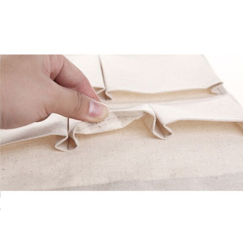 US STOCK 5 Pockets Hanging Storage Bags Linen Organizer Pouch Tidy Holder Wall Door Closet Bathroom Bedroom