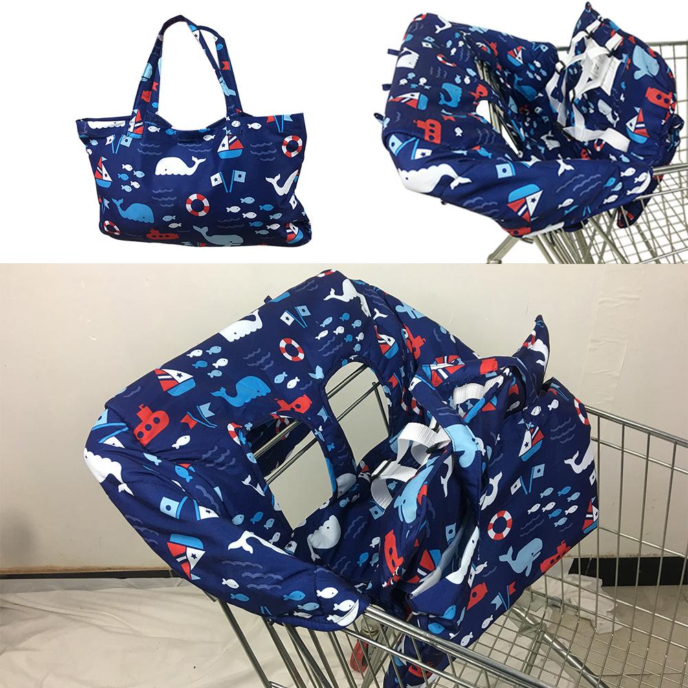 1 pc Baby Kind Supermarkt Winkelwagentje Zitkussen Stoel Kussen Bescherming Veilig Reizen Draagbare Kussen