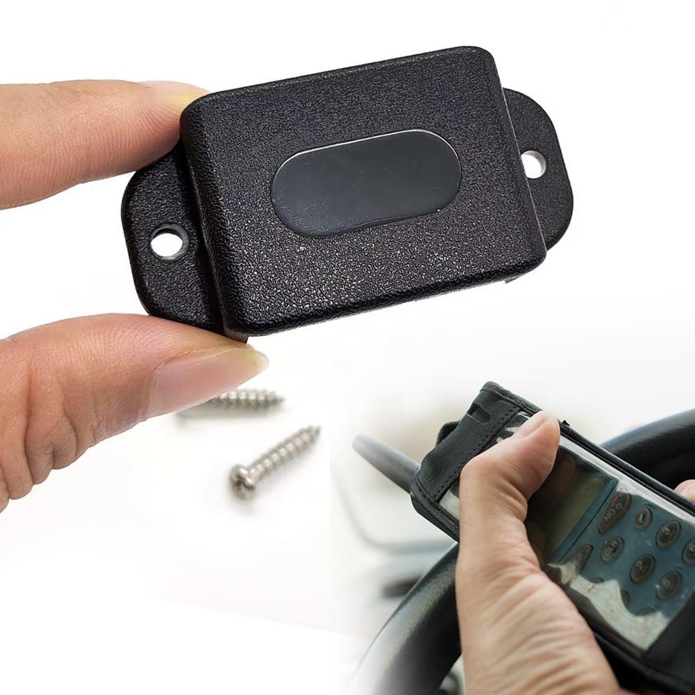 Walkie Talkie Bracket Mount Two Way Radio Firm Installation Holder Screw Hole Handheld Stand For Car Truck Boat