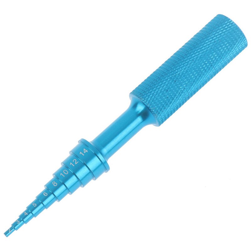 1 stk gear aftrækker rc-leje navholder demonteringsværktøj bor type 2 3 4 5 6 8 10 12 14mm passer til kuglelejer modelværktøj: Bl
