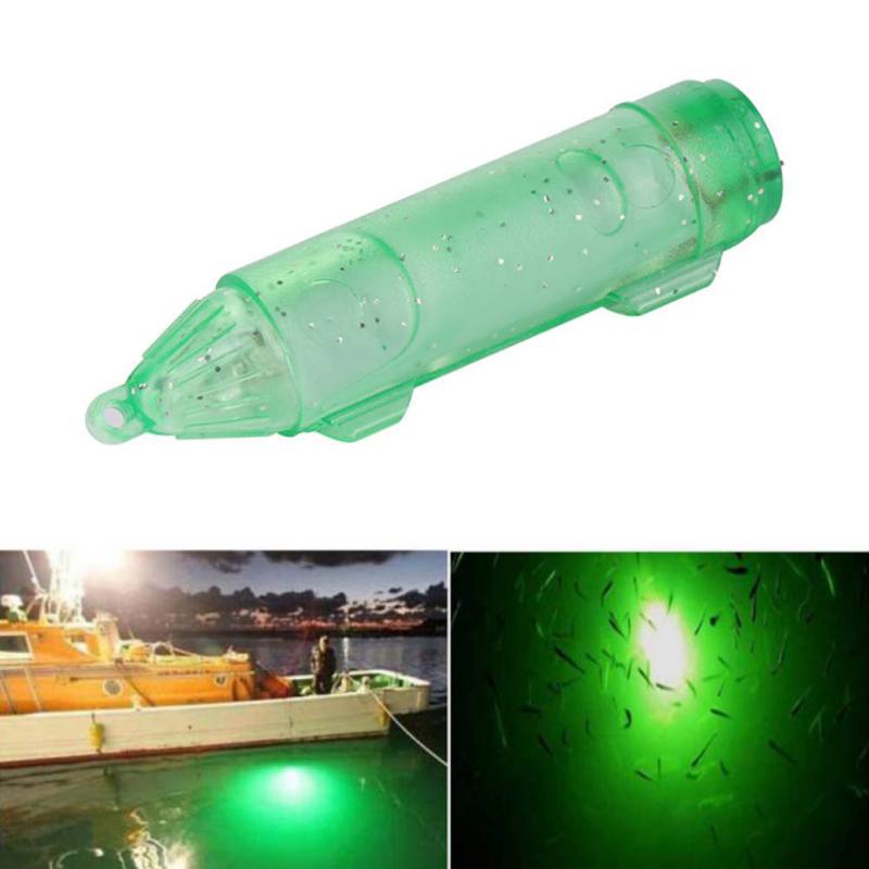 Mini Unterwasser Angeln Licht Fisch Locken Beleuchtung LED Tiefer Tropfen Augen bilden Angeln Tintenfisch Angeln Köder