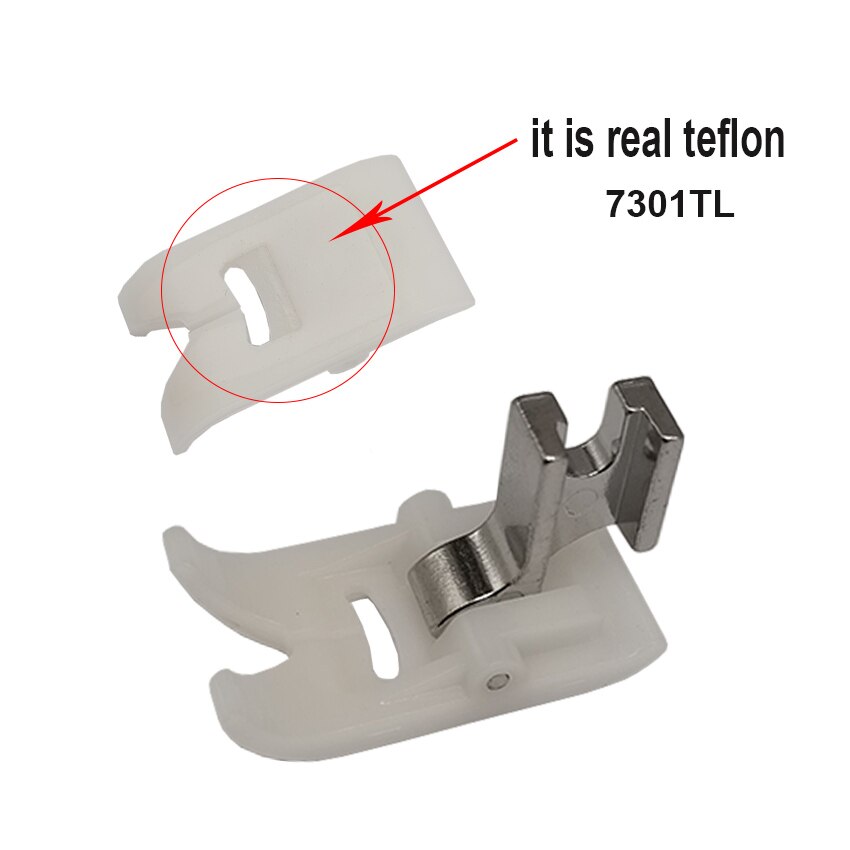 Universal Zig Zag Presser Snap On Foot for low shank Singer Brother Janome Elna Home: 7301TL