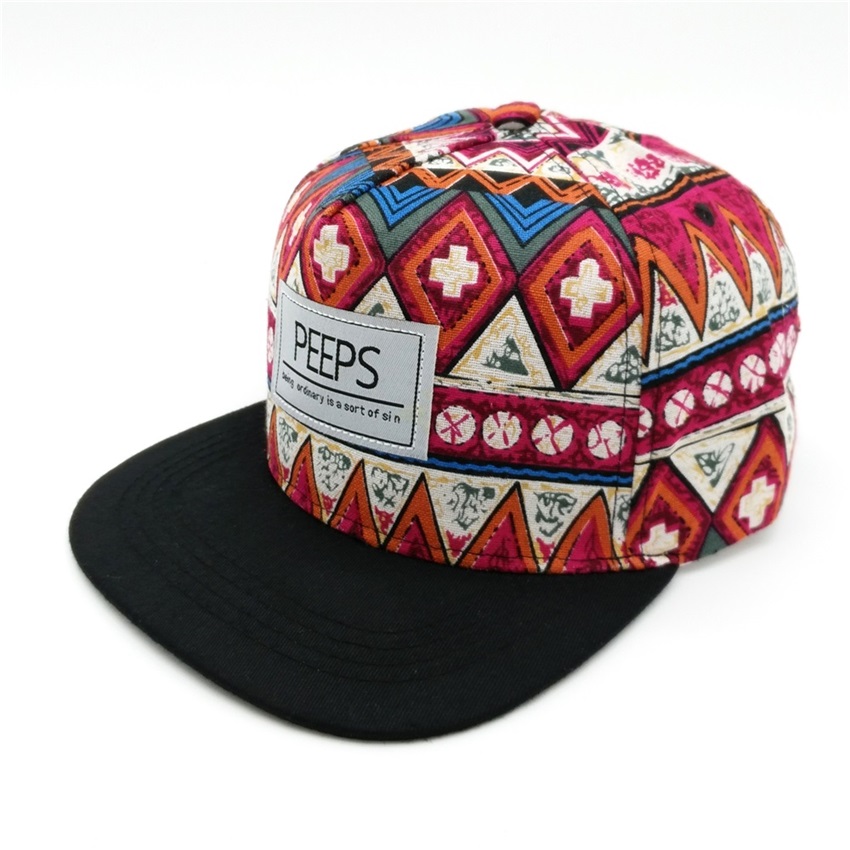 Minhui nueva PEEPS gorras de béisbol Snapback sombrero plano baile callejero gorros de hip hop para hombres y mujeres: Red 5