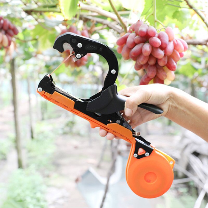 Máquina de embalaje para atado de ramas de plantas, herramienta de encuadernación manual para tallo de verduras, tamaño pequeño, -V12