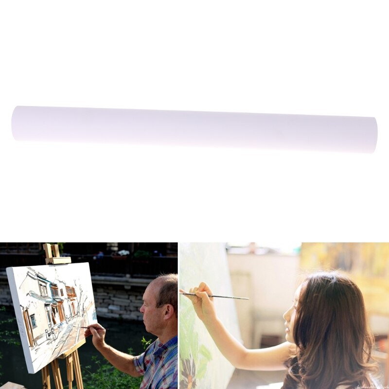 10m Qualità di Disegno Rotolo di Carta Bianca Per Bambini Art Schizzo Pittura della Vernice Bordo