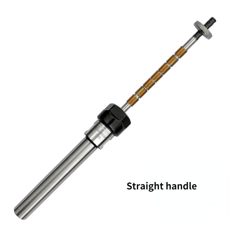 Turning Lathe Pen Mandrel Collet Mandrel Set Woodworking Tools DIY Pen Woodworking Lathe Machinery Parts Tools Machinery Tool: Straight shank