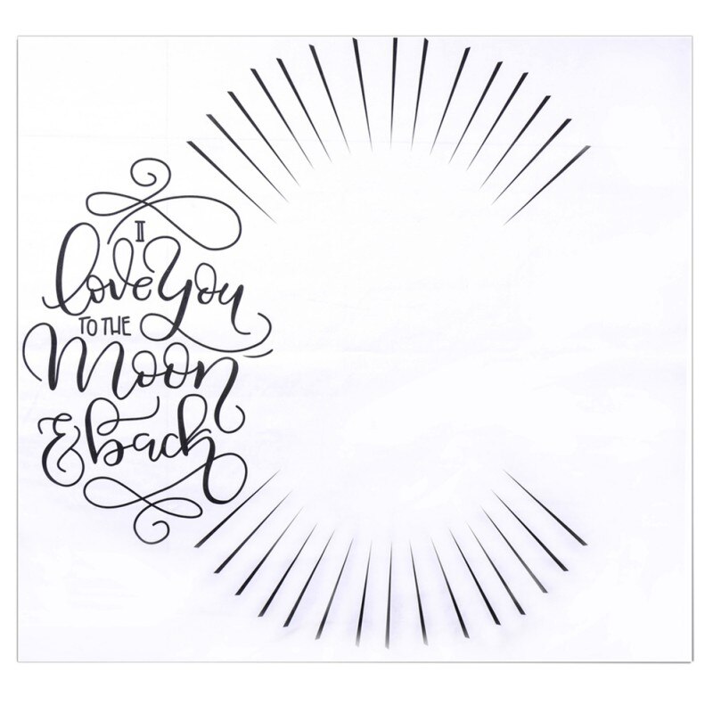 Baby Baby Milestone Deken Foto Fotografie Prop Dekens Achtergrond Doek Kalender Bebe Jongen Meisje Foto Accessoires 100X100 Cm: BPP05