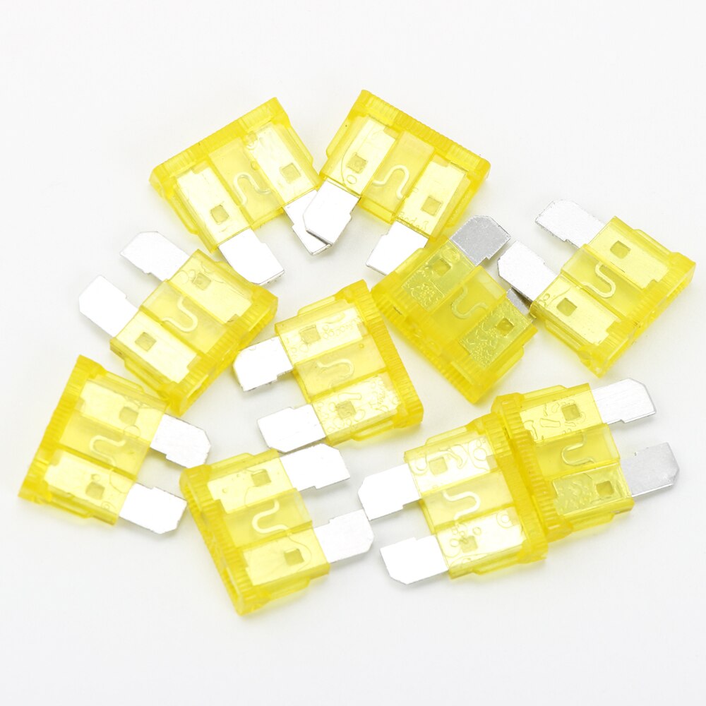 100PCS Car Truck Blade Fuses for BMW e46 e90 e60 e39 e36 e34 f10 f30 f20 x5 e53 e70 e87 e92 e91 g30 e30 M3 M5