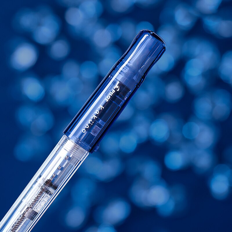 1Pcs Japan PILOT kakuno smile pen FKA-1SR EF / F / M transparent rod limited edition ABS resin material student practice pen