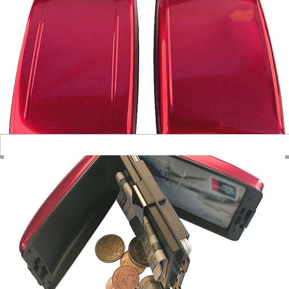 Rfid Anti-Theft Hanging Neck Id Bag Card Purse Travel Storage Bag Document Card Passport Holder Pouch Wallet Purse Case