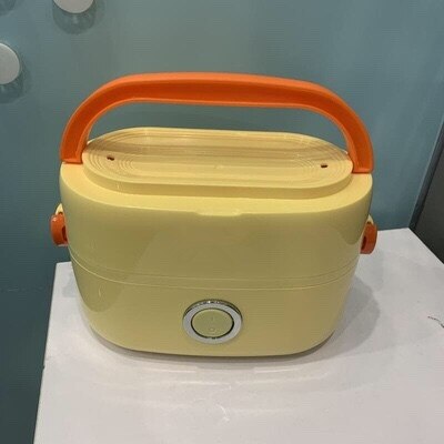 220V Mini Electric Rice Cooker 1L Ceramic Inner Cooking Pot Portable Multi Cooker Mini Lunch Meals Heating Box