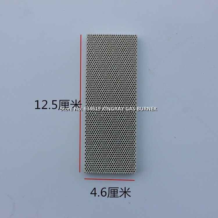 Commercial Infrared Gas Burner Honeycomb Ceramic Plate Burning Plate Grill Honeycomb Ceramic Tiles Burner Accessories