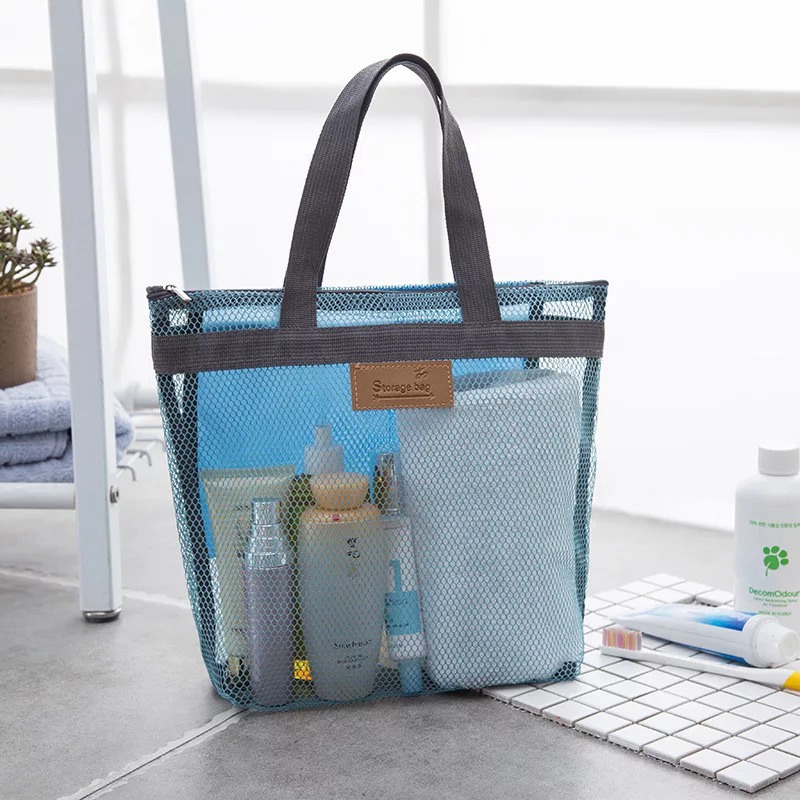 Männer Sport Schwimmen Pool Tasche Mutter Baby Strand Spielzeug Lagerung Tasche Werkzeuge Handtuch Handtasche Mesh Tasche Trocken Nass Trennung Lagerung taschen