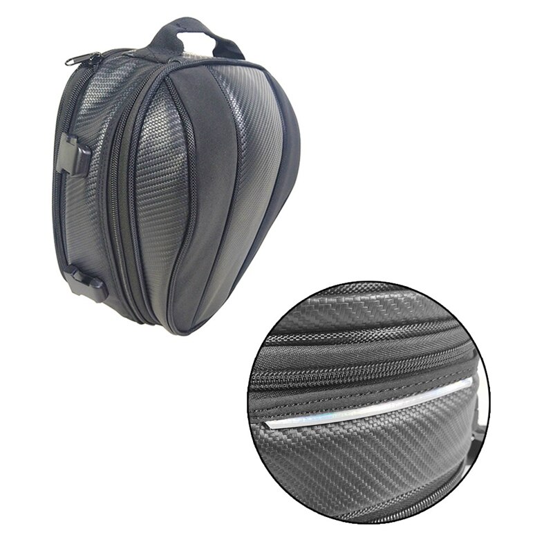 Motorcykel bakre tail förvaringsväska reparation verktygspaket motorcykel skoterförare sport baksäte väskor bagage pack