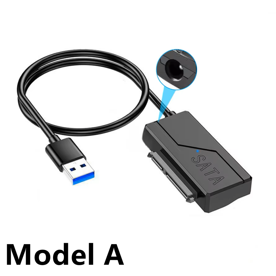 SATA naar USB 3.0-kabel Tot 5 Gbps USB 3.0 naar Sata III-kabel voor 2,5/3,5 inch externe HDD SSD harde schijf SATA 3 22-pins adapter