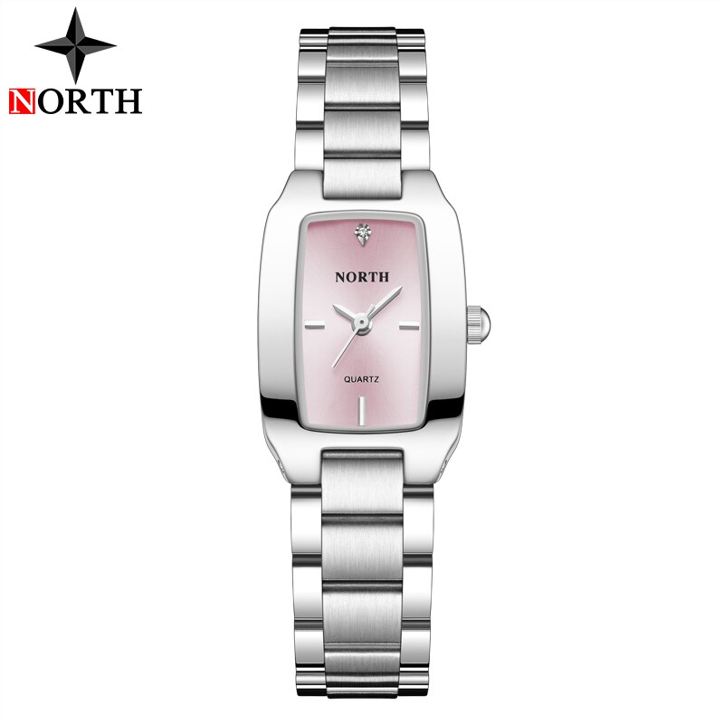 Luxuy Brand NORTH Watches Women Casual Steel Strap Quartz Watch Women Waterproof Bracelet Watches Lady Reloj Mujer