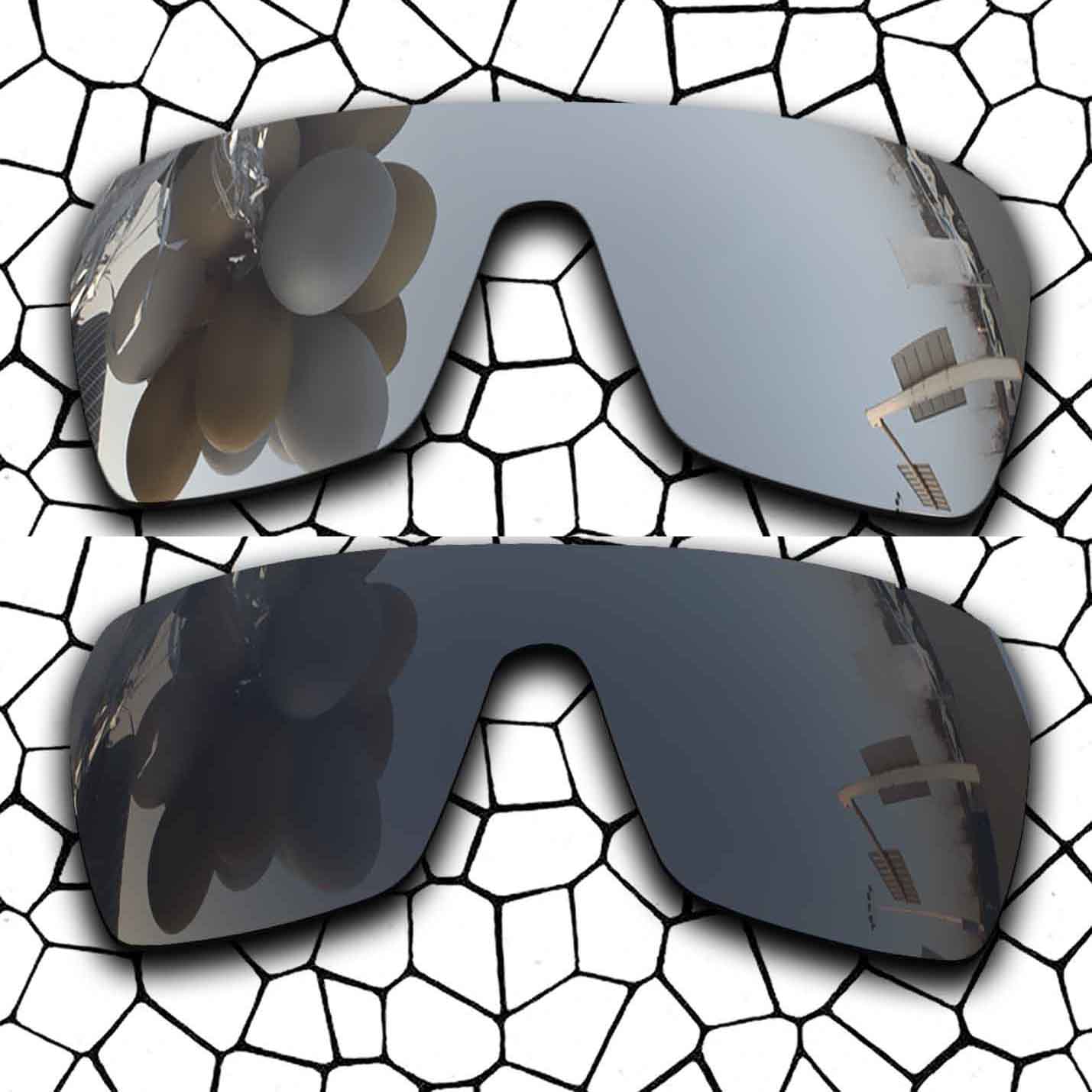 Polarized Sunglasses Replacement Lenses for-Spy Optic Flynn Frame - Many Varieties: Silver-Grey Black
