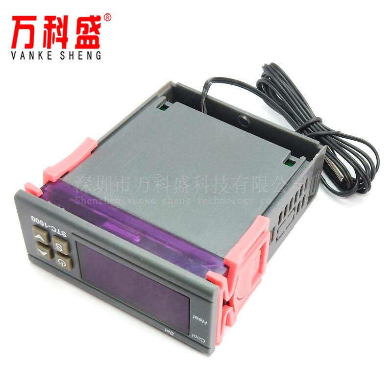 LED Digital Temperature Controller STC-1000 STC 1000 12V 24V 220V 10A Relay Thermoregulator thermostat for heater freezer fridge
