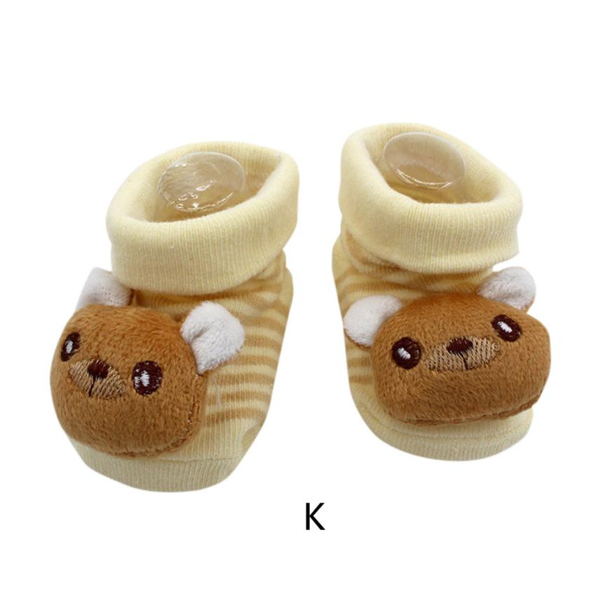 TELOTUNY Cartoon Baby Meisjes Jongens Antislip Slipper Schoenen Laarzen Leuke Roze Aardbei Casual Stijl Katoen Z0828: K