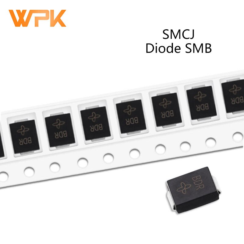 50Pcs Smd Tvs Diodes SMCJ120A SMCJ130A SMCJ140CA SMCJ150CA SMCJ160CA SMCJ170CA SMCJ180CA SMCJ188A Smcj 1500W 5V-440V Smc