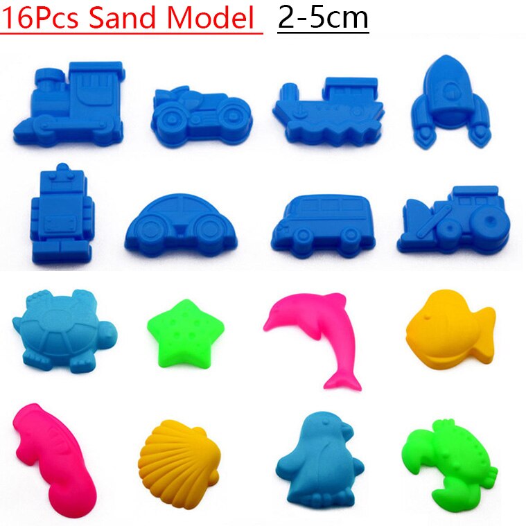 300g/Bag Slime Sand Clay Magic Toys Super Colored Dynamic Sand Indoor Arena Play Sand Clay Kids Toys for Children: E Sand Mold