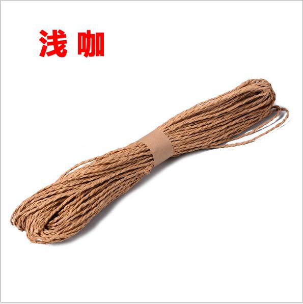 30M 2mm Wrapping Twine Rope DIY Twisted Paper Raff... – Grandado