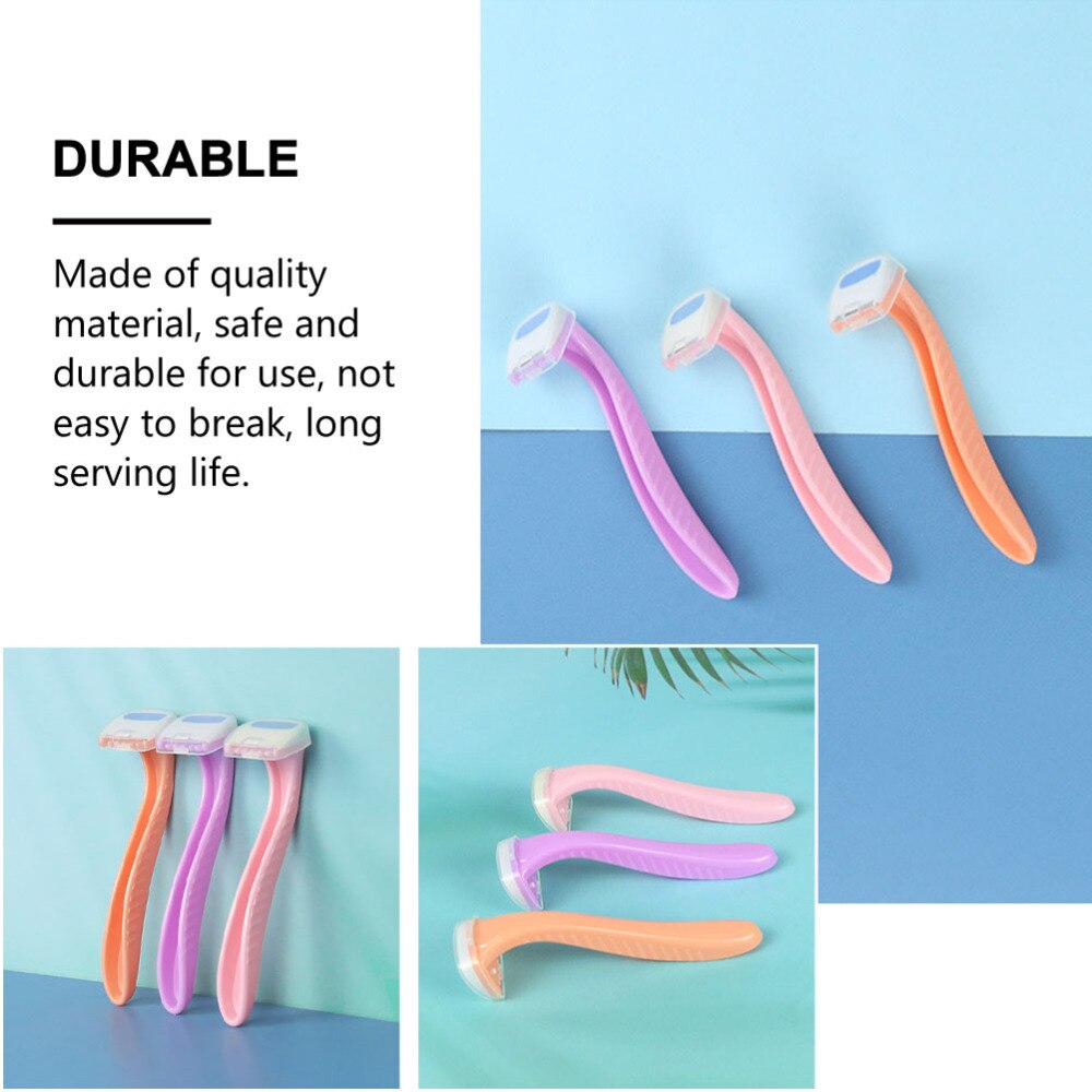 6Pcs Razors Underarm Privates Hair Shaper Trimmer Shaver Intimate Tools