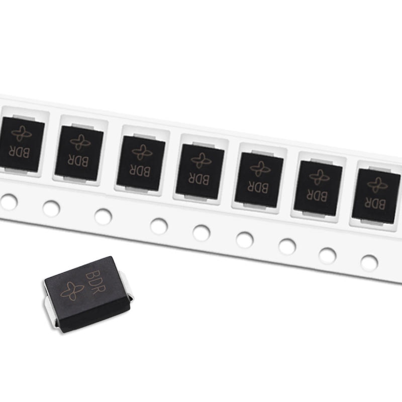 50Pcs SMD TVS Diodes SMCJ120CA SMCJ130CA SMCJ140CA SMCJ150CA SMCJ160CA SMCJ170A SMCJ180A SMCJ188A SMCJ 1500W 5V-440V SMC