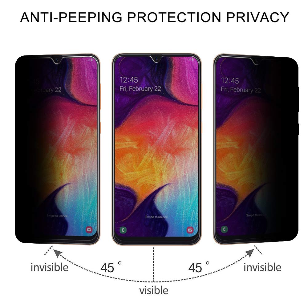 2.5D Privacy Tempered Glass For Huawei Mate 20 X Anti Spy Protective Film For Huawei Mate 20 20X Anti Peeping Screen Protector