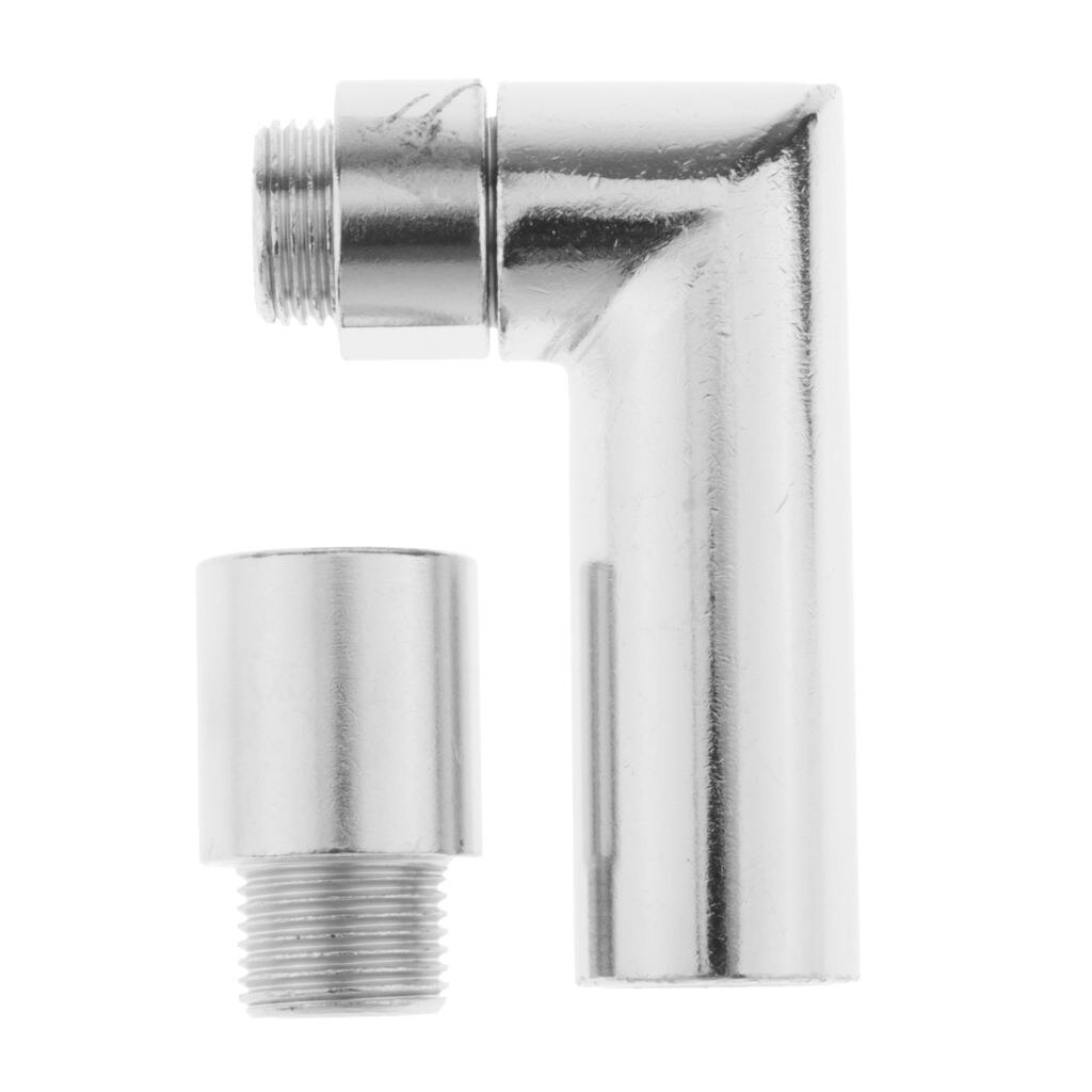 Exhaust Bung Extension M18X1.5 Oxygen O2 Sensor Angled Extender Spacer 90 °