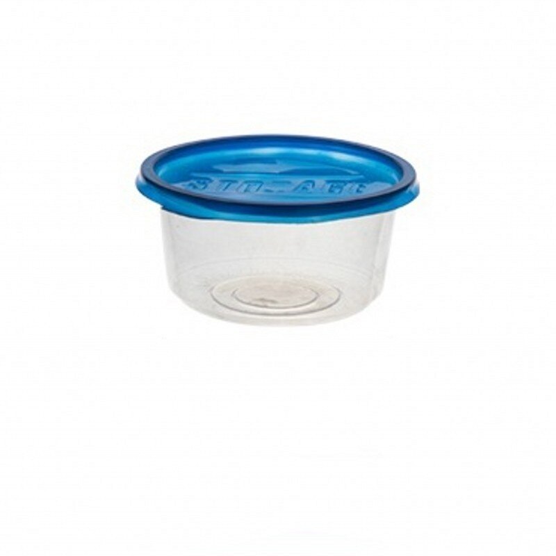 5pcs Disposable Lunch Box with Lid Thickened Sealed Food Grade PP Plastic Material Convenient Lunch Box Takeaway Packaging Box: Round 360ml