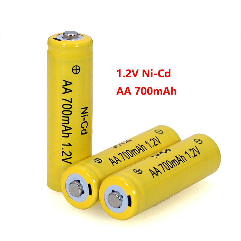 4 PCS NI-CD AA Batterijen 1.2 v Oplaadbare nicd Batterij 1.2 V Ni-Cd aa Voor Elektrische afstandsbediening auto Speelgoed RC ues