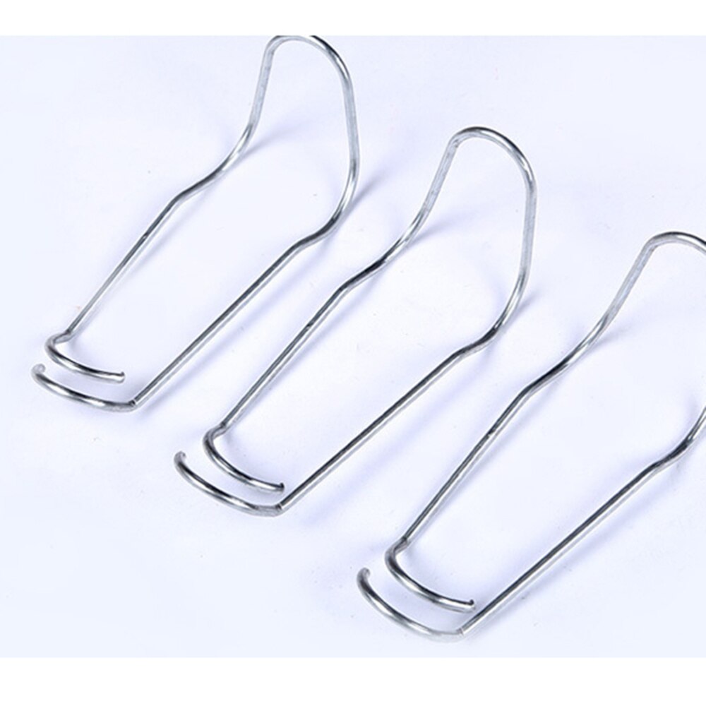 10 st växthus glasning tråd clips stålrör tråd clips växthus delar tillbehör
