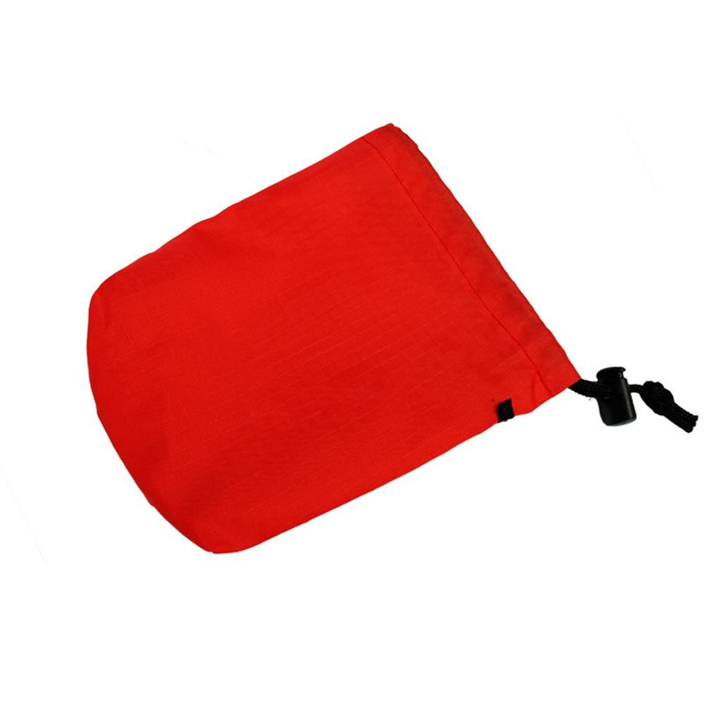 Leuke Mini Outdoor Camping Klimmen Draagbare Trekkoord Opbergtas Gadget Pouch: Rood