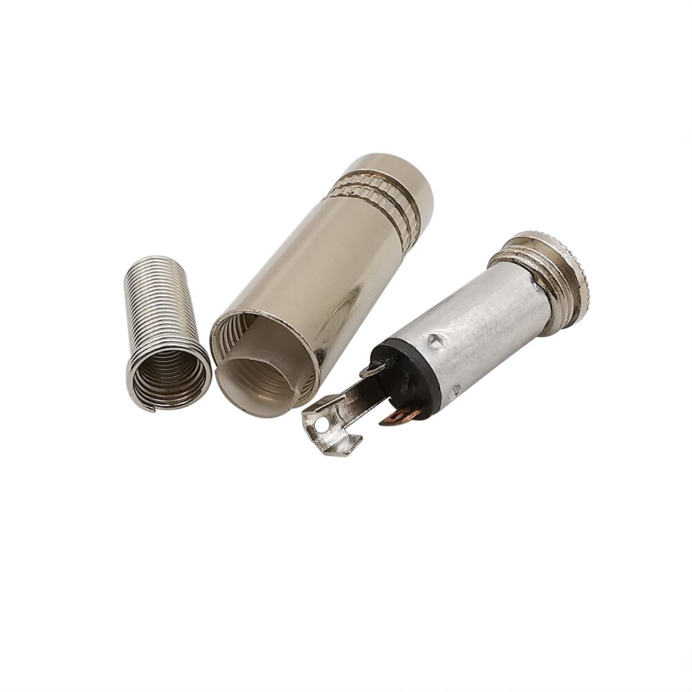 Connecteur de fil à souder pour casque Audio stéréo, 1 pièce, Jack femelle en métal 3.5mm, 3 pôles