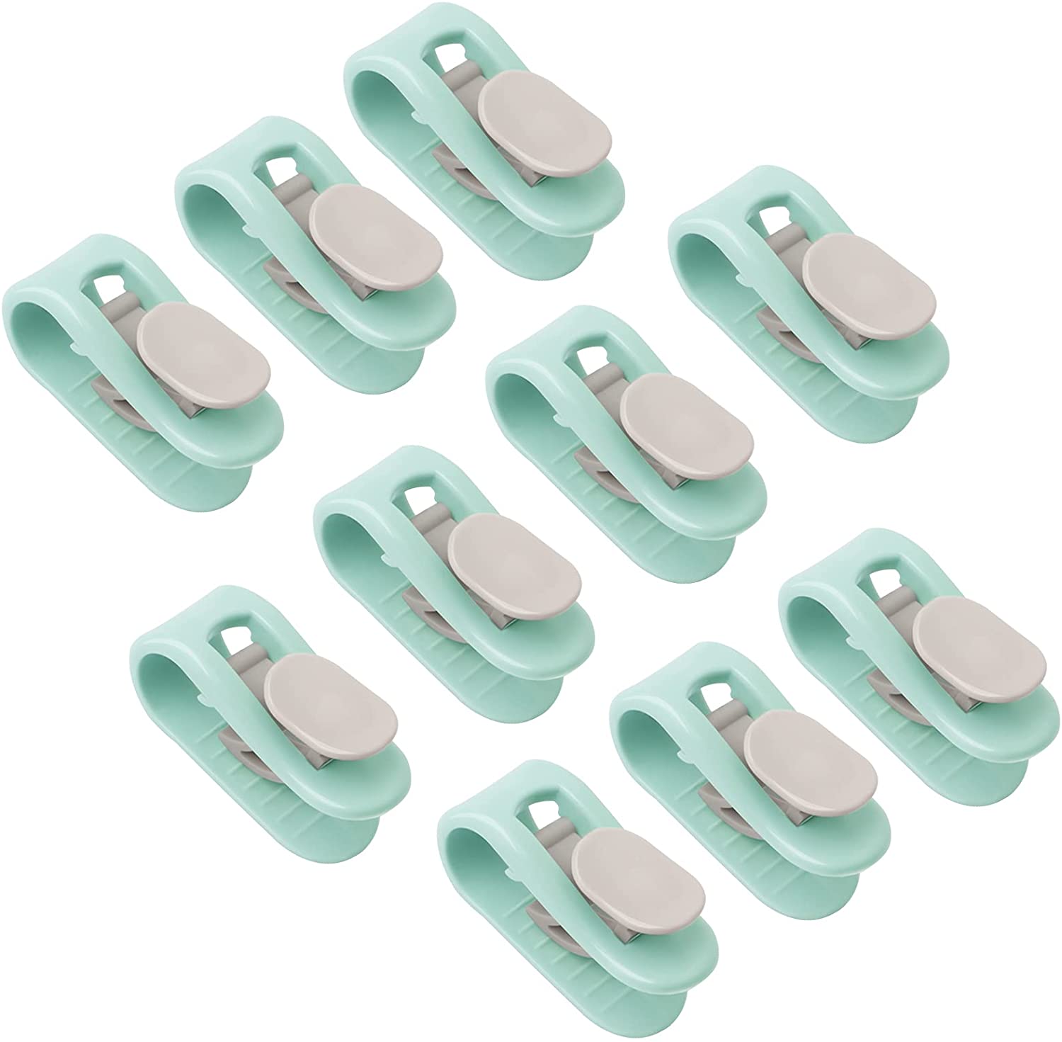 Dekbed Clips, 10Pcs Hoge Elasticiteit Dekbedovertrek Clip, naald-Gratis Quilt Houder Klem-Houden Dekbed In Plaats: C